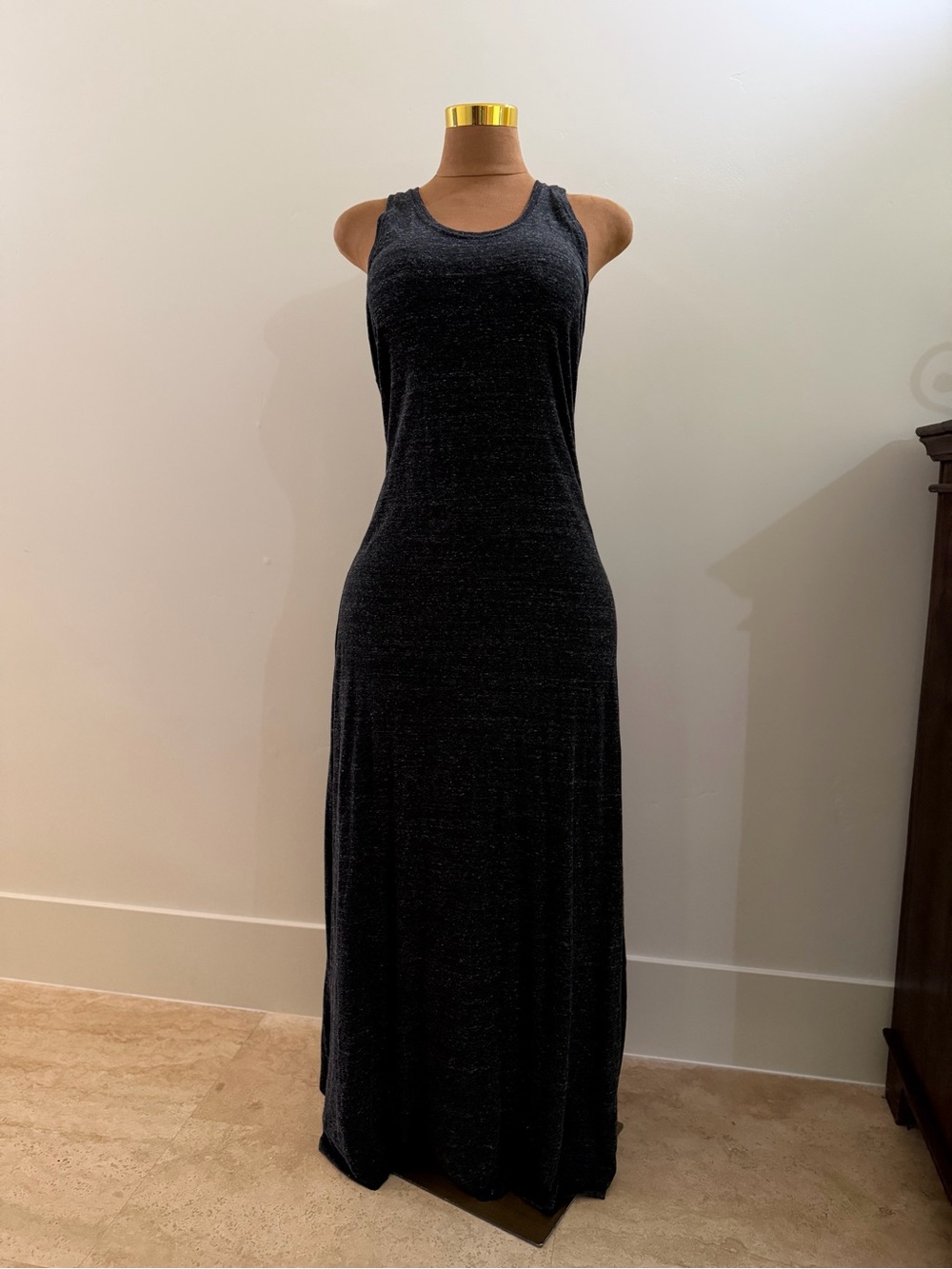 US Blank NYC Black Racerback Maxi Dress